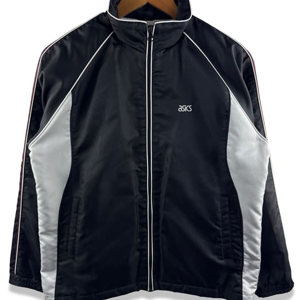 아식스 검흰 바람막이2941
