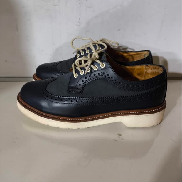 uk5 240mm 닥터마틴 알프레드 윙팁 네이비