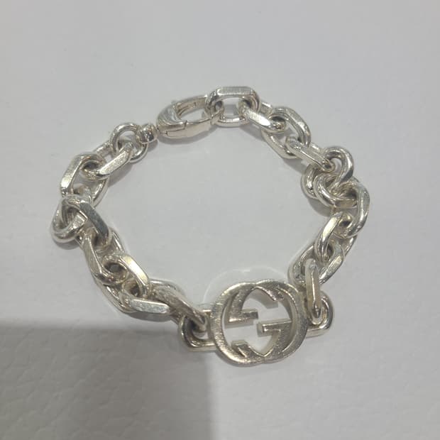 구찌 정품 인터로킹 여자 팔찌