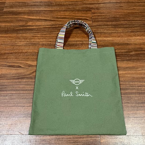 미니쿠퍼 x 폴스미스 에코백 새상품