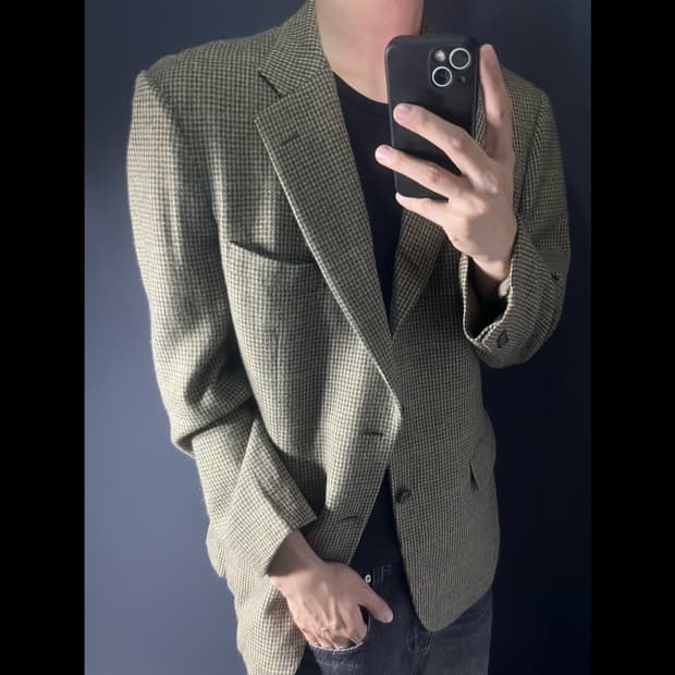 CAESAR 울 모직 블레이저