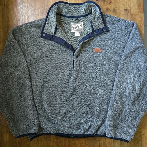 WOOLRICH울리치 스냅티플리스 MADE IN USA