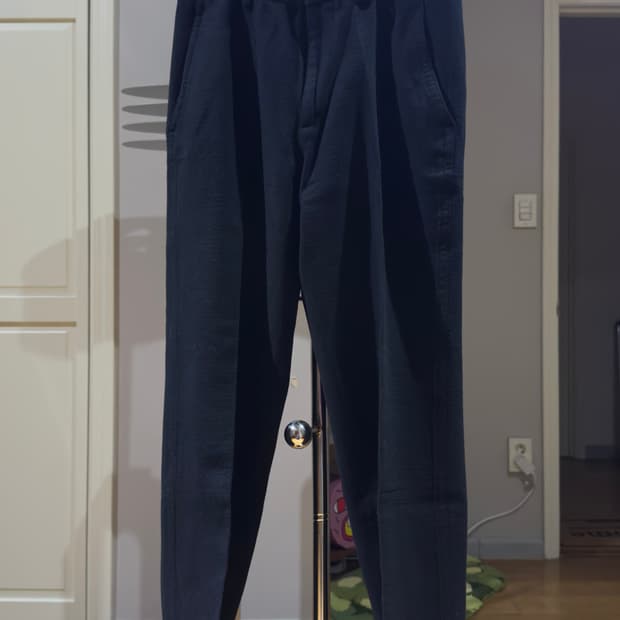 코스 COS 와이드 레그 울 트라우저