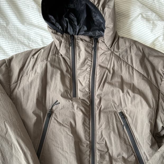 모이프 더블 집 인슐레이트 파카 스톤 3사이즈