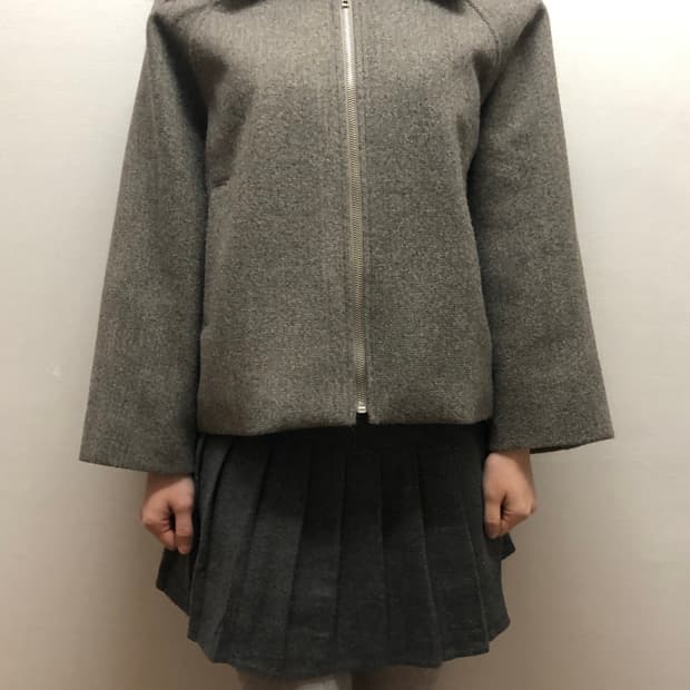 빈티지 브라운 울 자켓