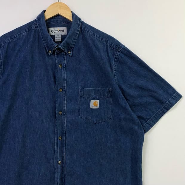 XL 칼하트 데님 셔츠