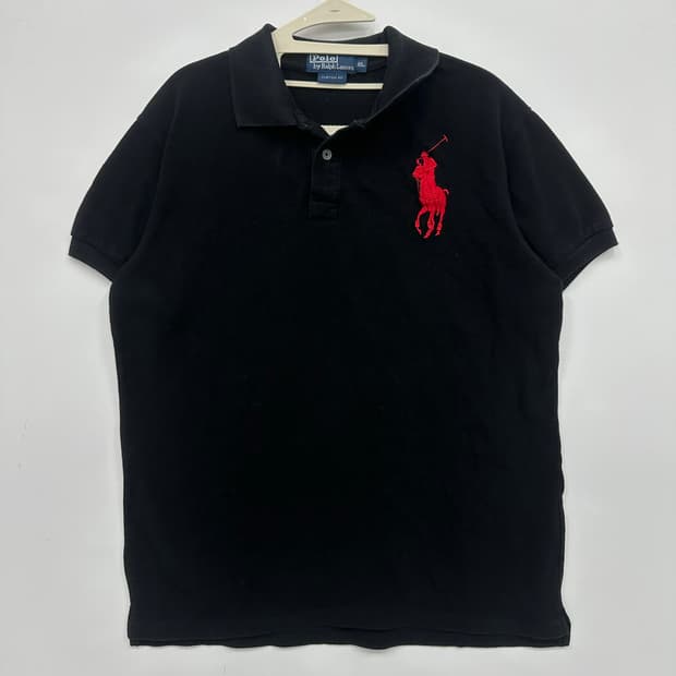 폴로 빅포니 블랙 반팔