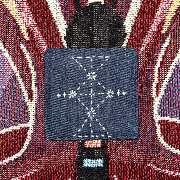 사시코 티코스터 sashiko tea coster 001