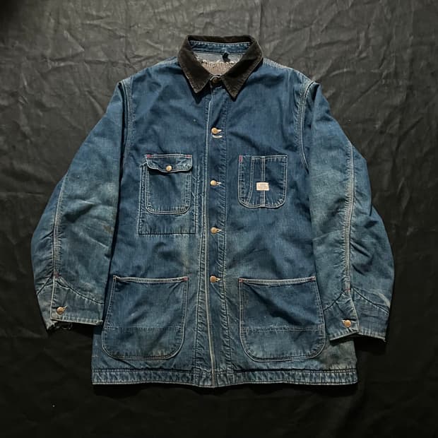 🇺🇸 60s USA 시어스 Sears 데님 초어 코트 자켓