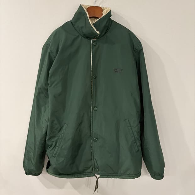 Levi's 리바이스 그린 코치 자켓 쉐르파 칼라 M