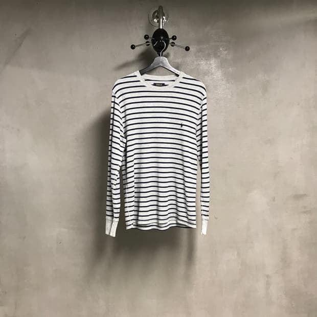 폴로 랄프로렌 와플 긴팔 티셔츠 M