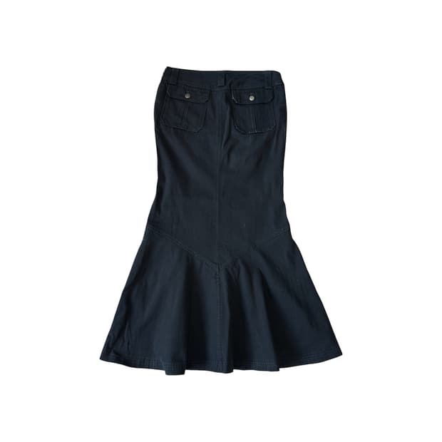 Denim Mermaid Skirt