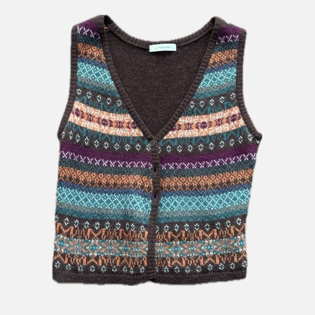 Golden Bear 골든베어 노르딕 니트조끼