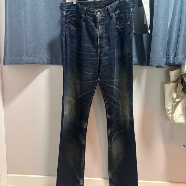 리바이스 512 다크인디고 데님 팬츠