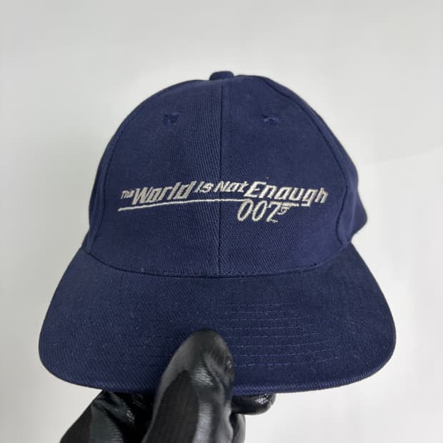90s 007 The World Is Not Enough Ball Cap