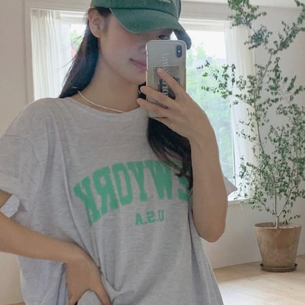 빈티지 워싱그린 볼캡