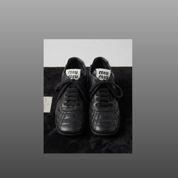 미우미우 스포츠 블랙힐 플랫슈즈 235-240 (37)