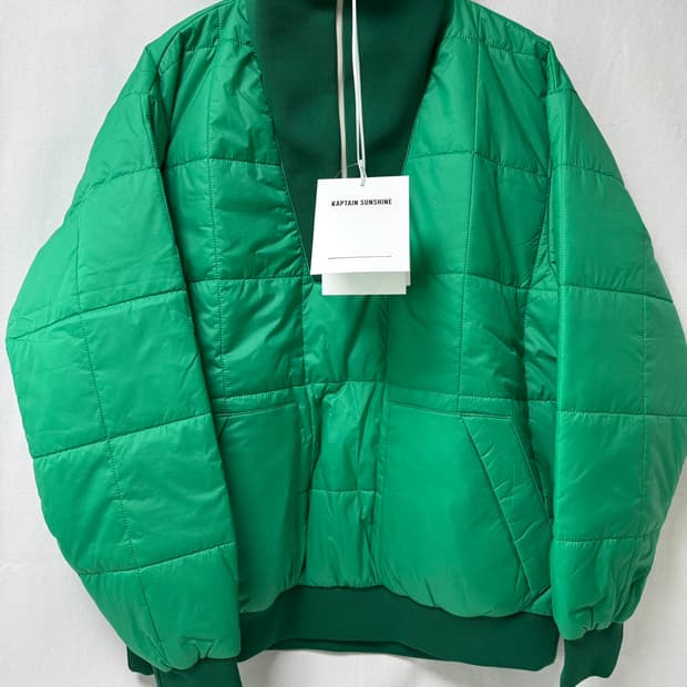 캡틴선샤인 KAPTAIN SUNSHINE 퀼팅 풀오버 38사이즈