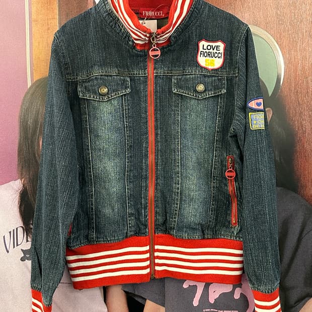 VINTAGE Y2K 데님자켓