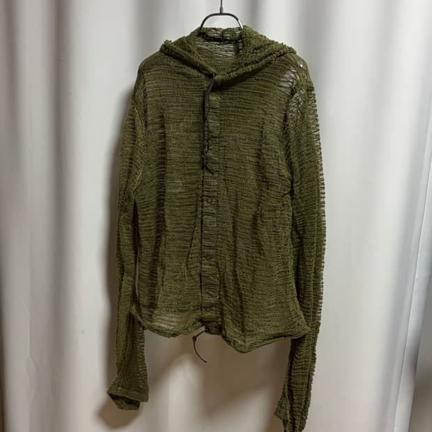 1980s US Military  Mesh Hoodie