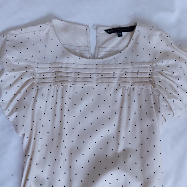 Marc by marc jacobs dot pleats dress