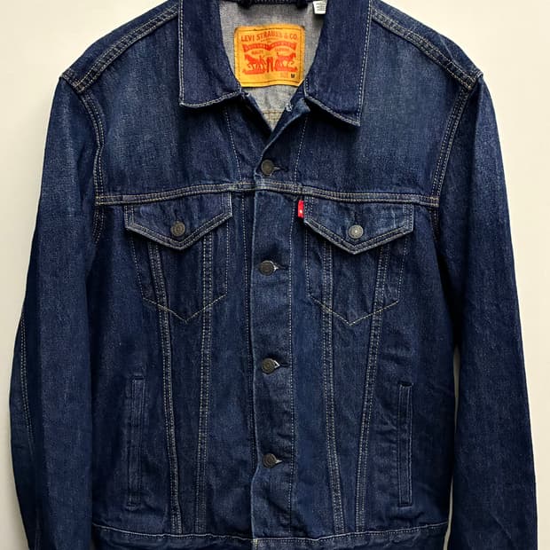 (M)리바이스 3세대 블랭크탭 진청 데님 트러커자켓 데님자켓 청자켓