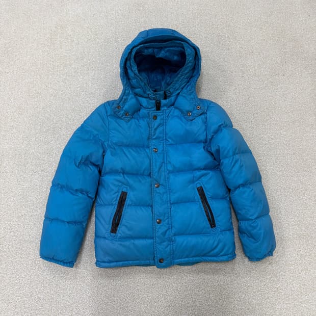 140 버버리 칠드런 후드 다운 패딩 0219T1