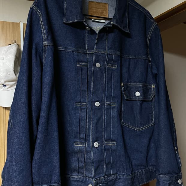 리바이스 x 저널스탠다드 별주 타입1 데님 자켓 XXL