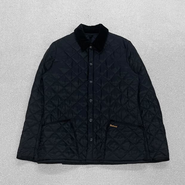 바버 Barbour 헤리티지 퀄팅 자켓 블랙