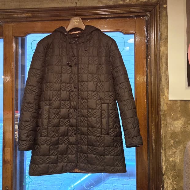 산드로 퀼팅코트