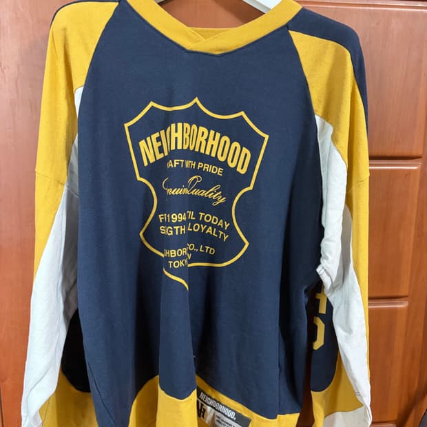 NEIGHBORHOOD NH94 그래픽 스웻셔츠