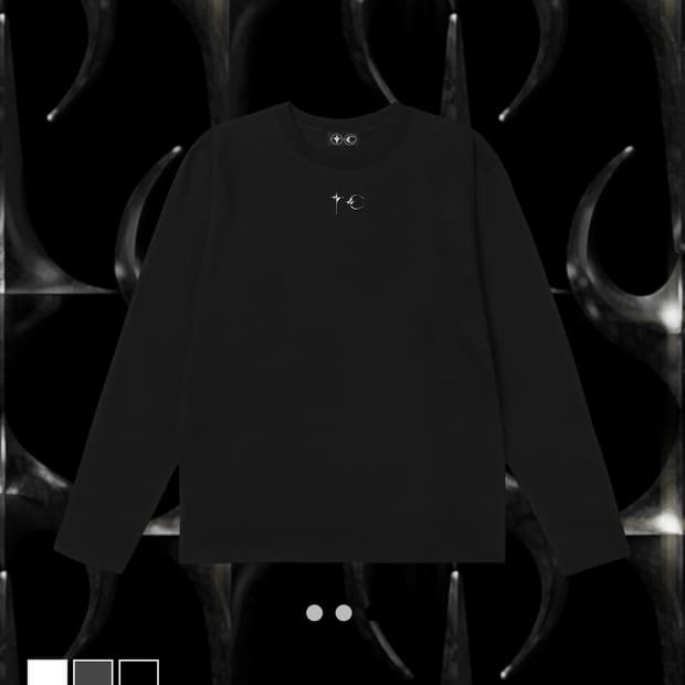 떠그클럽 롱슬리브 블랙 사이즈 1