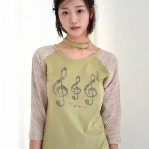 인앤양인하모니 멜로디 티셔츠 