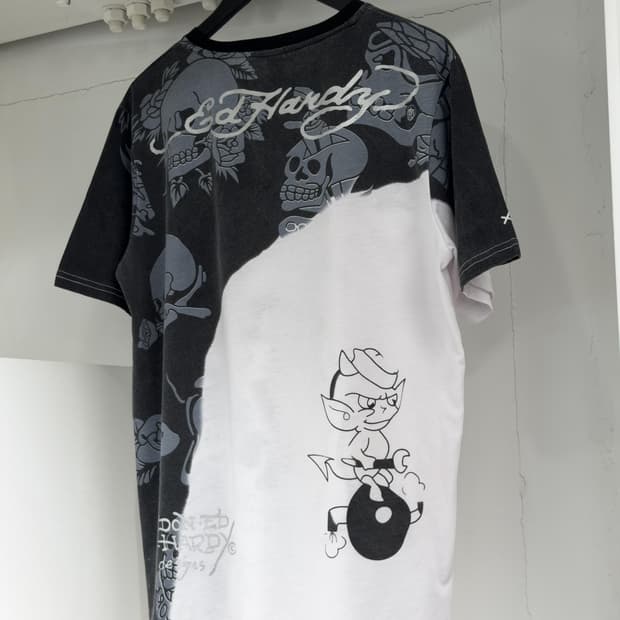 00s Ed Hardy 티셔츠