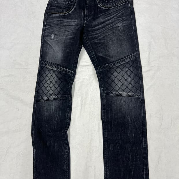 블랙 포인트 데님진  31