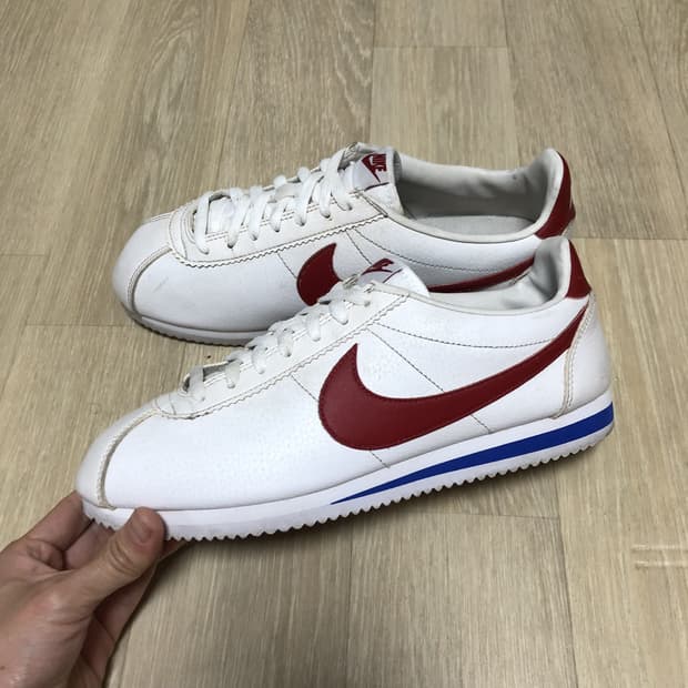 (275) 나이키 NIKE 코르테즈 포레스트검프 화이트 레드 블루