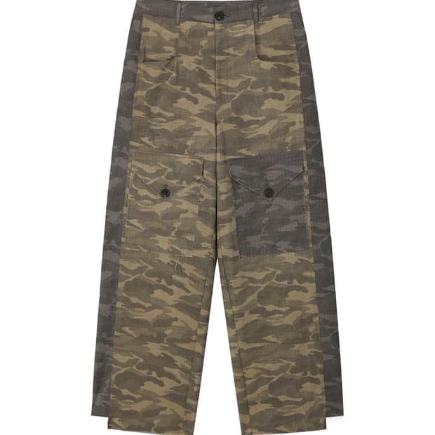 0426x 레이어드 믹스 카모 카고팬츠 