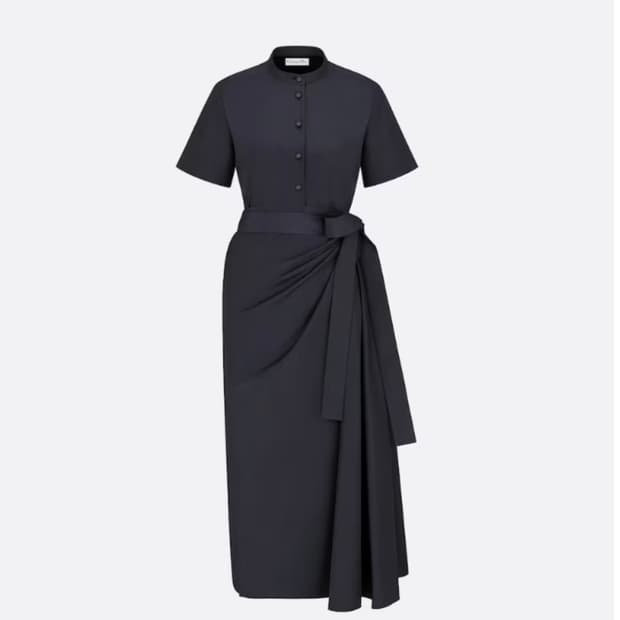 디올 드레이프 롱 원피스40