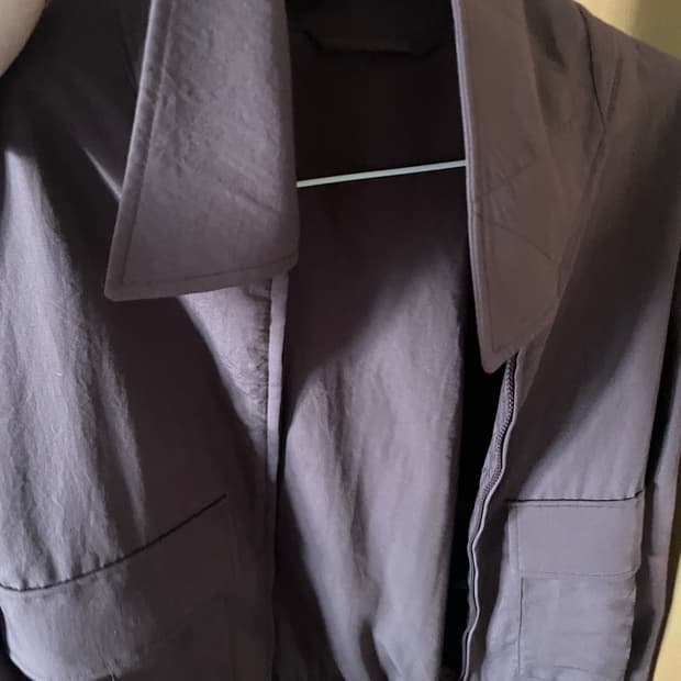 유니클로  블루종 퍼플 s