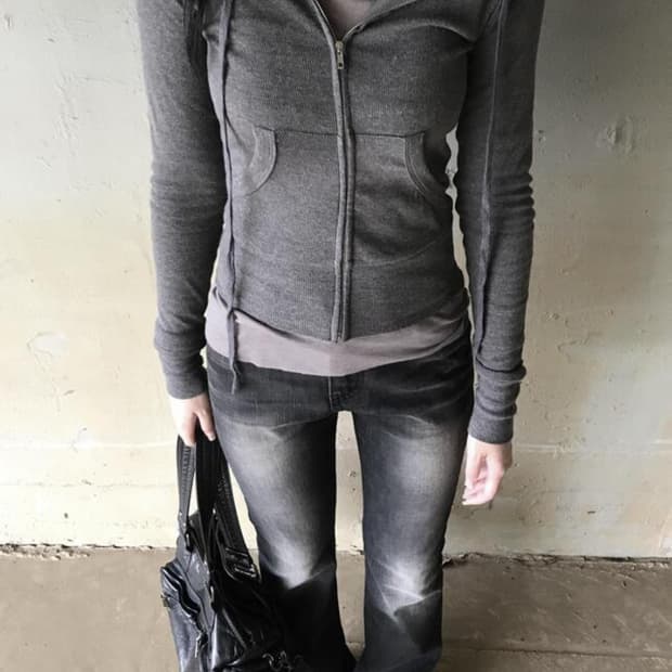 Kyoii black bootcut denim pt