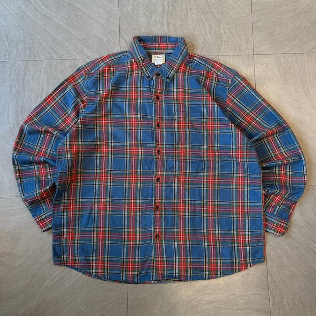 L.L.bean 정품 엘엘빈 플란넬 셔츠
