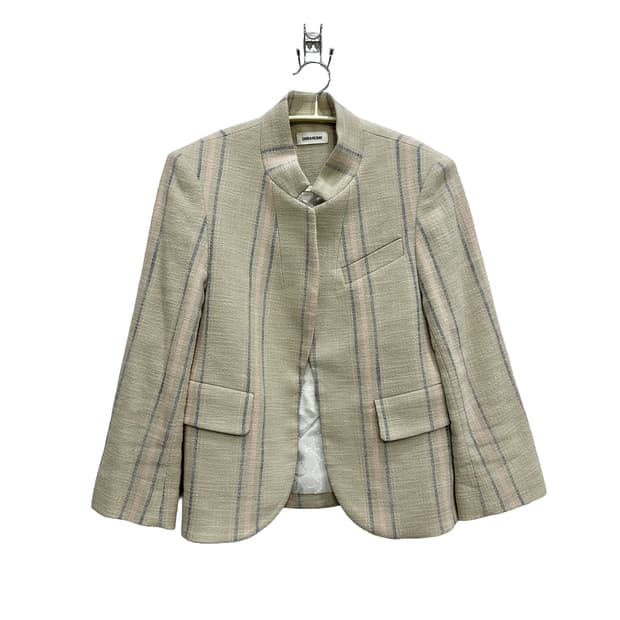 쟈딕앤볼테르 코튼린넨 자켓