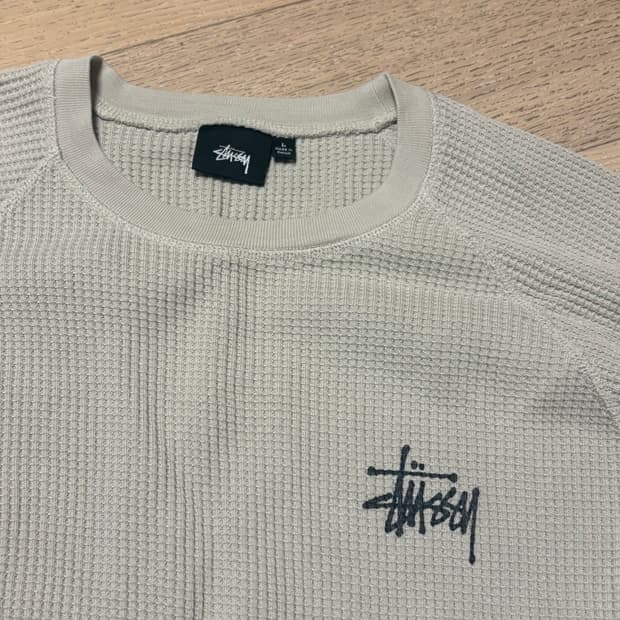 스투시 래글런 써멀 본 L