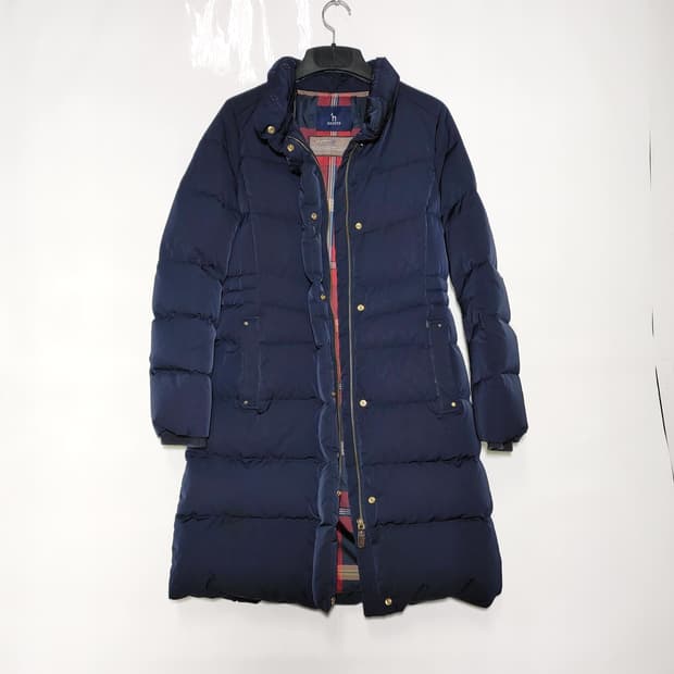 HAZZYS 헤지스 여성 구스 거위털 롱패딩