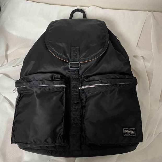 미품)PORTER 포터 탱커 럭색 백팩 지퍼형