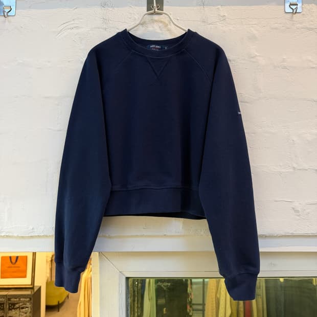 Saint James 세인트제임스 봉봉쁘띠 하트패치 맨투맨 XS