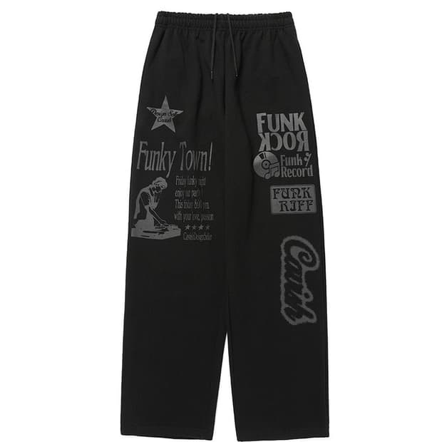 카비시 픽토리얼 스웻팬츠 S