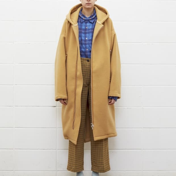 unused refinement garments 19fw 후드코트