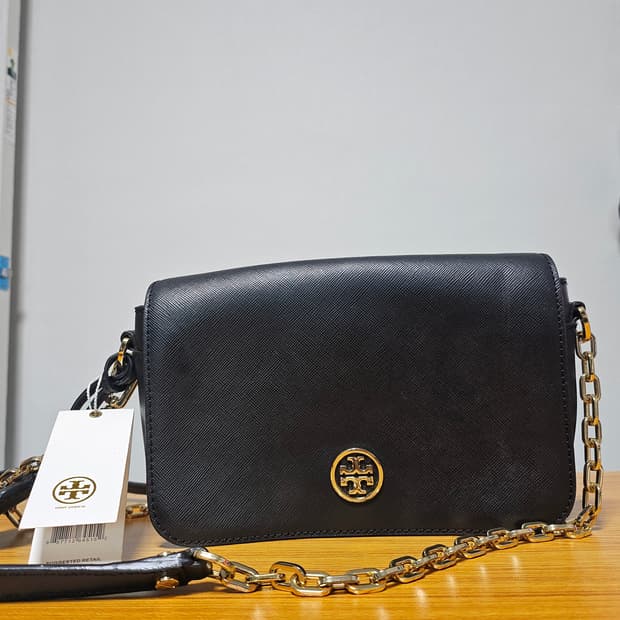 토리버치 로빈슨 금장 미니 크로스백