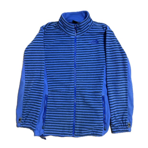 노스페이스 스트라이프 후리스